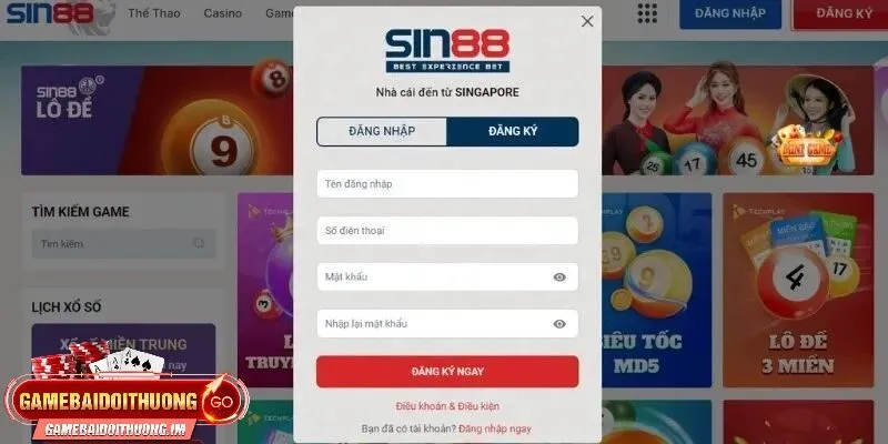 huong dan dang ky tai sin88 Hướng dẫn đăng ký tại SIN88