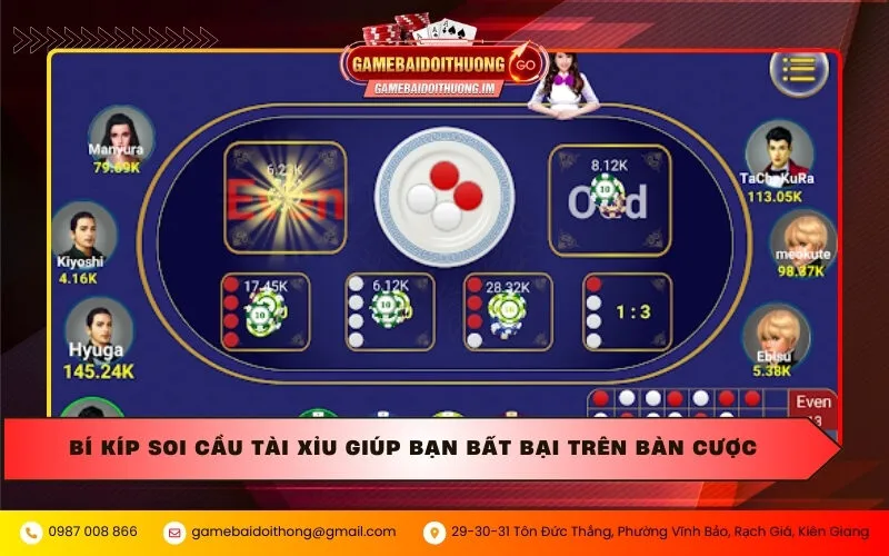 Bí kíp soi cầu tài xỉu giúp bạn bất bại trên bàn cược