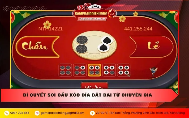 Bí quyết soi cầu xóc đĩa bất bại từ chuyên gia