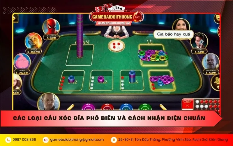 Các loại cầu xóc đĩa phổ biến và cách nhận diện chuẩn