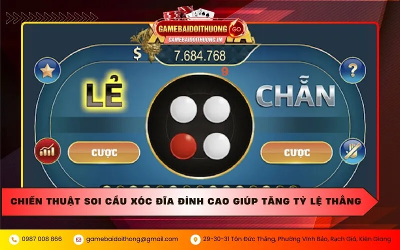 Chiến thuật soi cầu xóc đĩa đỉnh cao giúp tăng tỷ lệ thắng