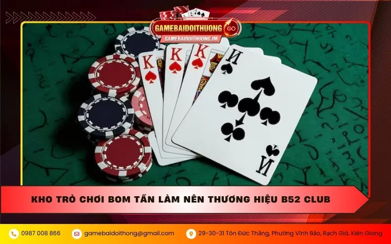 Kho trò chơi bom tấn làm nên thương hiệu B52 Club