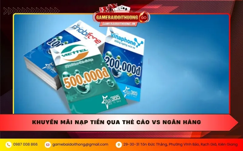 khuyến mãi nạp tiền