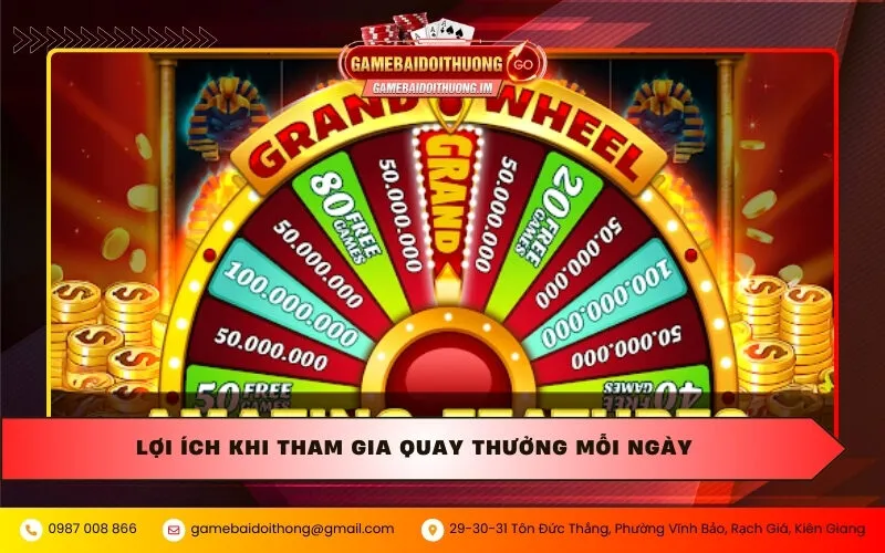 Lợi ích khi tham gia quay thưởng mỗi ngày