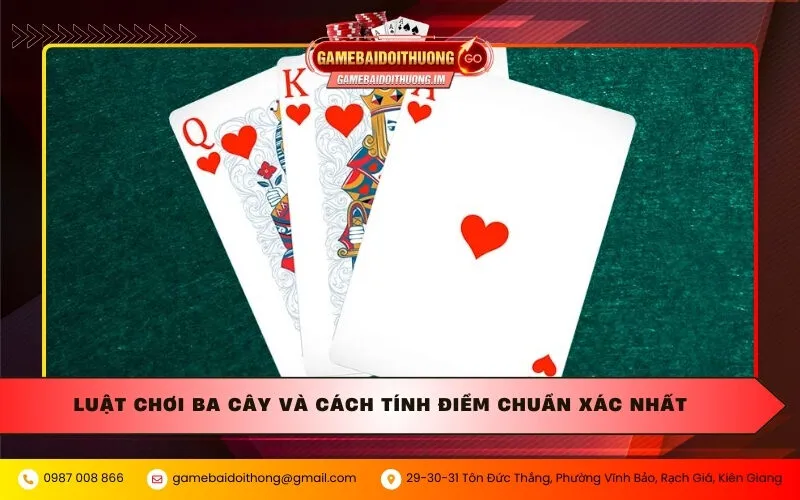 Luật chơi ba cây