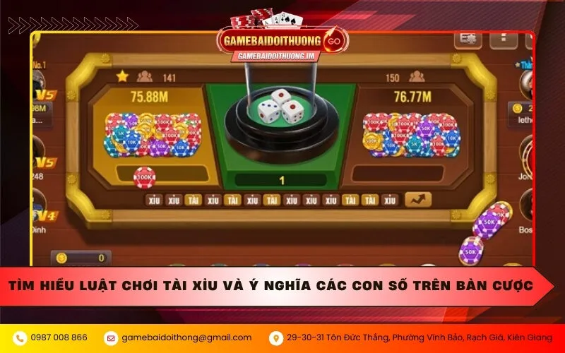 Luật chơi tài xỉu