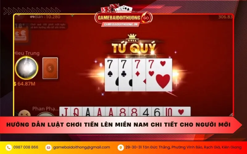 Luật chơi tiến lên miền nam