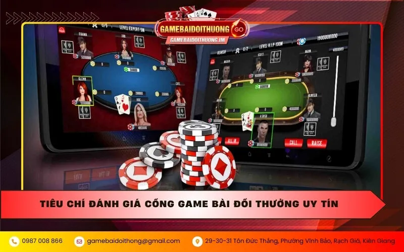 Tiêu chí đánh giá cổng game bài đổi thưởng uy tín